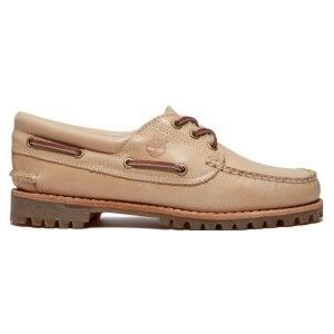 Timberlandvoor vrouwen. TB0A2GNVEN21 Noreen beige leren mocassins (38 W), Leer, Plat, Veters, Casual