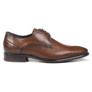 Fluchosvoor mannen. 9204 Alex Leren Loafers Bruin (43), Leer, Plat, Veters, Casual