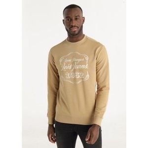 Lois Jeansvoor mannen. 166152841 Lone Ranger sweatshirt bruin (XS), Casual, Katoen