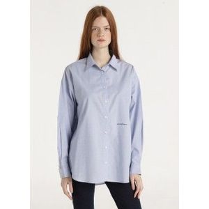 Lois Jeansvoor vrouwen. 431972886 Shirt Letizia Elna wit (S), Casual, Katoen, Lange mouwen