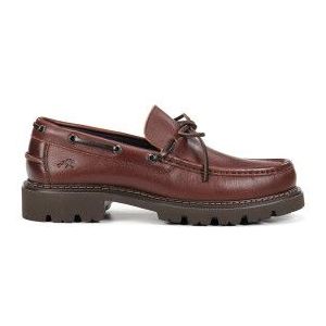 Fluchosvoor mannen. F1322 Douglas Bootschoenen F1322 Medium Bruin (46), Leer, 3 tot 5 cm, Geen, Casual