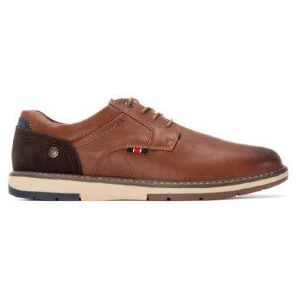 Xtivoor mannen. 14456103-CAMEL Schoenen 144561 bruin (41), Plat, Veters, Casual
