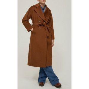 PennyBlackvoor vrouwen. 2521016043270 Bruine Cimelio-jas (38), Casual, Wol