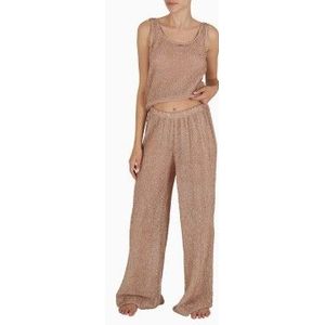 Emporio Armanivoor vrouwen. EW000563_AF12204 Roze strandbroek (XS), Casual, Polyamide