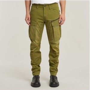 G-Starvoor mannen. D02190-C962-G985 Rovic Zip 3D Broek groen (33/36), Casual, Katoen