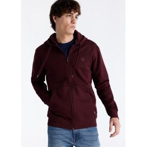 Six Valvesvoor mannen. 560251134 Sweater Basic kastanjebruin (S), Casual, Granaatappel, Katoen
