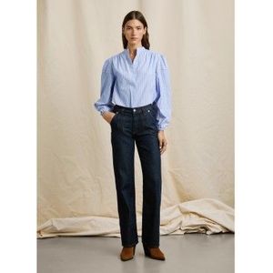 Pepe Jeansvoor vrouwen. PL2050893 Jeans W11 Recht marine (27/30), Casual, Katoen, Denim, Marineblauw