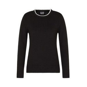 EA7voor vrouwen. 7W000697_AF17576 Apres Ski Jersey zwart (XS), Casual, Wol, Acryl