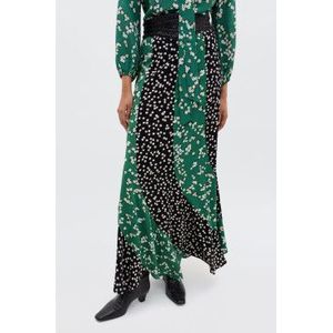 Rixovoor vrouwen. 020.05092.425.06966 Rok Gracella groen (XS), Casual, Viscose