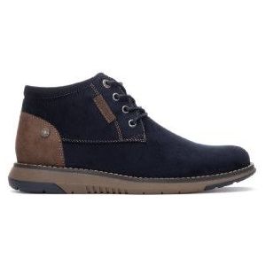 Refreshvoor mannen. 17289801-NAVY Enkellaarsjes 172898 marine (41), Plat, Ritssluiting, Casual, Marineblauw