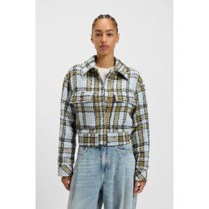 BOSS - 50535225 - Jatwedi Jas - Blauw - Casual - Katoen