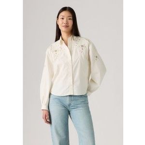 Levi'svoor vrouwen. 003P0-0002 Janie Shirt zwart (S), Casual, Katoen, Lange mouwen