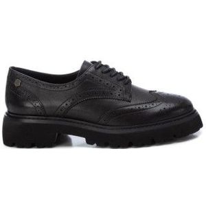 Carmelavoor vrouwen. 16195301-NEGRO Leren loafers 161953 zwart (37), Leer, Plat, Geen, Casual