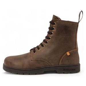 El Naturalistaunisex. 25264C122005_0G3 Leren enkellaarsjes N5264C Nomada bruin (38), Leer, Plat, Ritssluiting, Casual