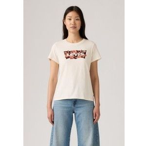 Levi'svoor vrouwen. 17369-3189 Perfect beige T-shirt (S), Casual, Katoen, Korte mouwen