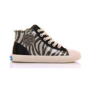 MTNGunisex voor kinderen. 49322 Sportschoenen hoog model zwart (27), Plat, Veters, Casual, kinderkleding