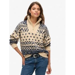 Superdry - W6110560A - Pullover - Beige - Acryl
