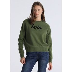 Lois Jeansvoor vrouwen. 464722849 Arina Sammy beige sweater (XS), Casual, Katoen