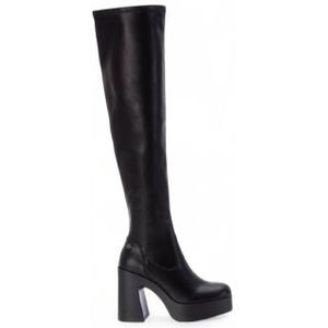 Refreshvoor vrouwen. 17143701-NEGRO Laarzen 171437 zwart (37), 8 tot 10 cm, Ritssluiting, Casual