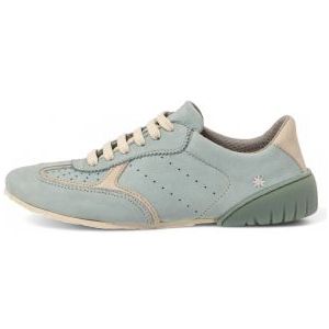Artunisex. 1174411ZE003_0MU Leren sportschoenen 1744 Nantes blauw (40), Leer, Plat, Veters, Casual