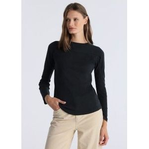 Lois Jeansvoor vrouwen. 423382848 Tamara Jakob T-shirt groen (XS), Casual, Katoen, Lange mouwen