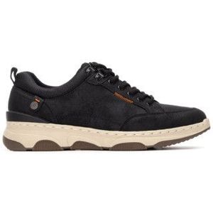 Refreshvoor mannen. 17323703-NEGRO Trainers 173237 zwart (41), Plat, Veters, Casual