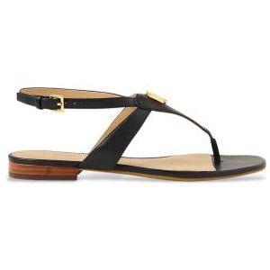 Ralph Lauren - Dames Sandalen - Zwart - Leer