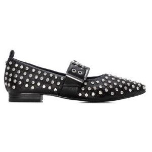 Xtivoor vrouwen. 14426401-NEGRO Ballerina's 144264 zwart (37), Plat, Gesp, Casual, Klassiek