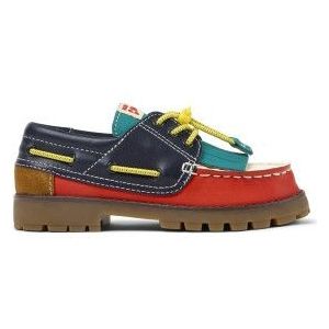 Camperunisex voor kinderen. K800642-001 Leren mocassins met veters van Bobo veelkleurig (36), Plat, Casual, kinderkleding