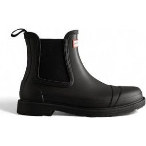 Hunter - WFS1018RMA - Chelsea Boots - Zwart - Waterdicht Natuurrubber