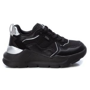 Xti Kidsunisex voor kinderen. 15062602-NEGRO Trainers 150626 zwart (33), Plat, Veters, Casual, kinderkleding