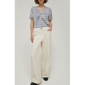 PennyBlackvoor vrouwen. 2521136053200 Beige Torbole broek (38), Casual, Katoen