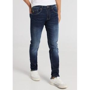 Lois Jeansvoor mannen. 102292625 Jeans Ulysses Ebony blauw (28), Casual, Katoen, Denim