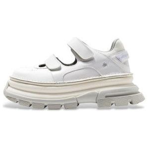 Artvoor vrouwen. 116441170003_017 Core 2 leren schoenen wit (36), Eco-leer, 3 tot 5 cm, Klittenband, Casual