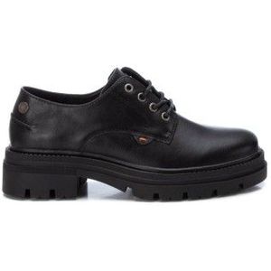 Refreshvoor vrouwen. 17197601-NEGRO Mocassins 171976 zwart (37), 3 tot 5 cm, Veters, Casual, Klassiek