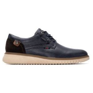 Xtivoor mannen. 14451002-NAVY Schoenen 144510 marine (41), Plat, Veters, Casual, Marineblauw
