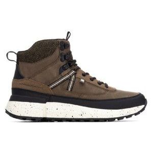Xtivoor mannen. 14473201-MARRON Enkellaarsjes 144732 bruin (41), Plat, Veters, Casual, Buiten
