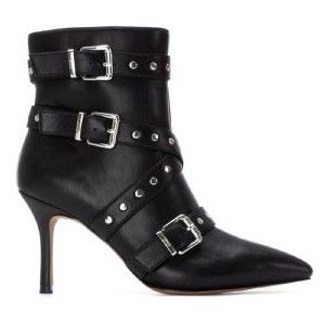 Xtivoor vrouwen. 14464901-NEGRO Enkellaarsjes 144649 zwart (37), 5 tot 8 cm, Ritssluiting, Casual