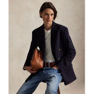 Polo Ralph Lauren - 211952717001 - Jas - Marineblauw - Stretch Wol