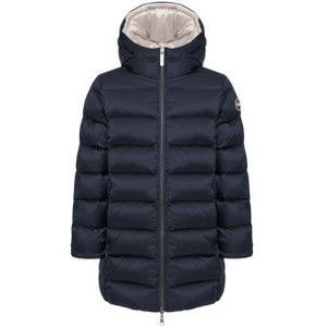Colmarvoor meisjes. 3453A Omkeerbare jas blauw, beige (10 Años = 142cm), Casual, Polyamide, kinderkleding