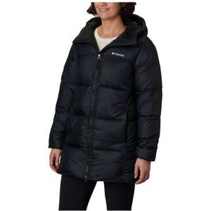 Columbiavoor vrouwen. 2088471010 Puffect II Vacht halflang zwart (M), Casual, Polyester, Lange mouwen