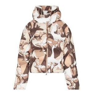 EA7voor vrouwen. 7W000690_AF15969 Bomberjack Apres Ski bruin (XS), Casual, Polyester