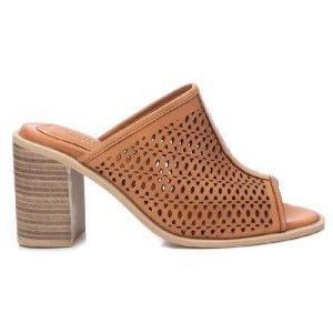 Carmela - Brede Leest - Sandalen - Bruin - Leer - Casual