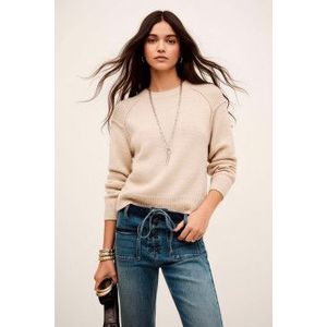 BA&SHvoor vrouwen. 1H25LIAR Liara beige trui (34), Casual, Wol
