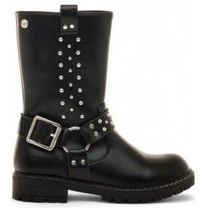 Mustang Kidsvoor vrouwen/meisjes. 49327 Alaska laarzen zwart (39), Plat, 1 tot 3 cm, Ritssluiting, Casual, kinderkleding