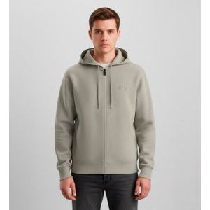 BOSSvoor mannen. 50555495 Uitgezakte beige sweater (M), Casual, Katoen