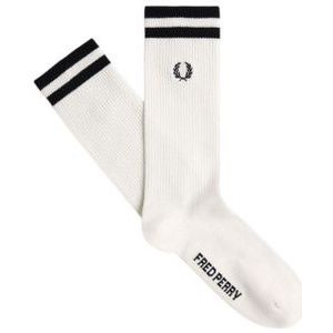 Fred Perryvoor mannen. C1150 Sportsokken met tip wit (43-46), Homewear, Katoen