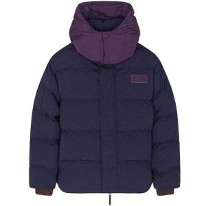 EA7unisex. 7X000210_AF18493 Train 7.0 U Gewatteerd Jasje Navy (XL), Casual, Polyester, Marineblauw