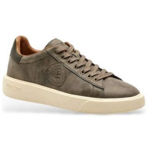 Blauervoor mannen. F5BUCK01 Scarpa bruin leren schoenen (44), Leer, Plat, Veters, Casual
