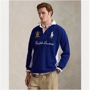 Polo Ralph Laurenvoor mannen. 710P03956001 sweater 20e verjaardag big pony blauw (L), Casual, Katoen